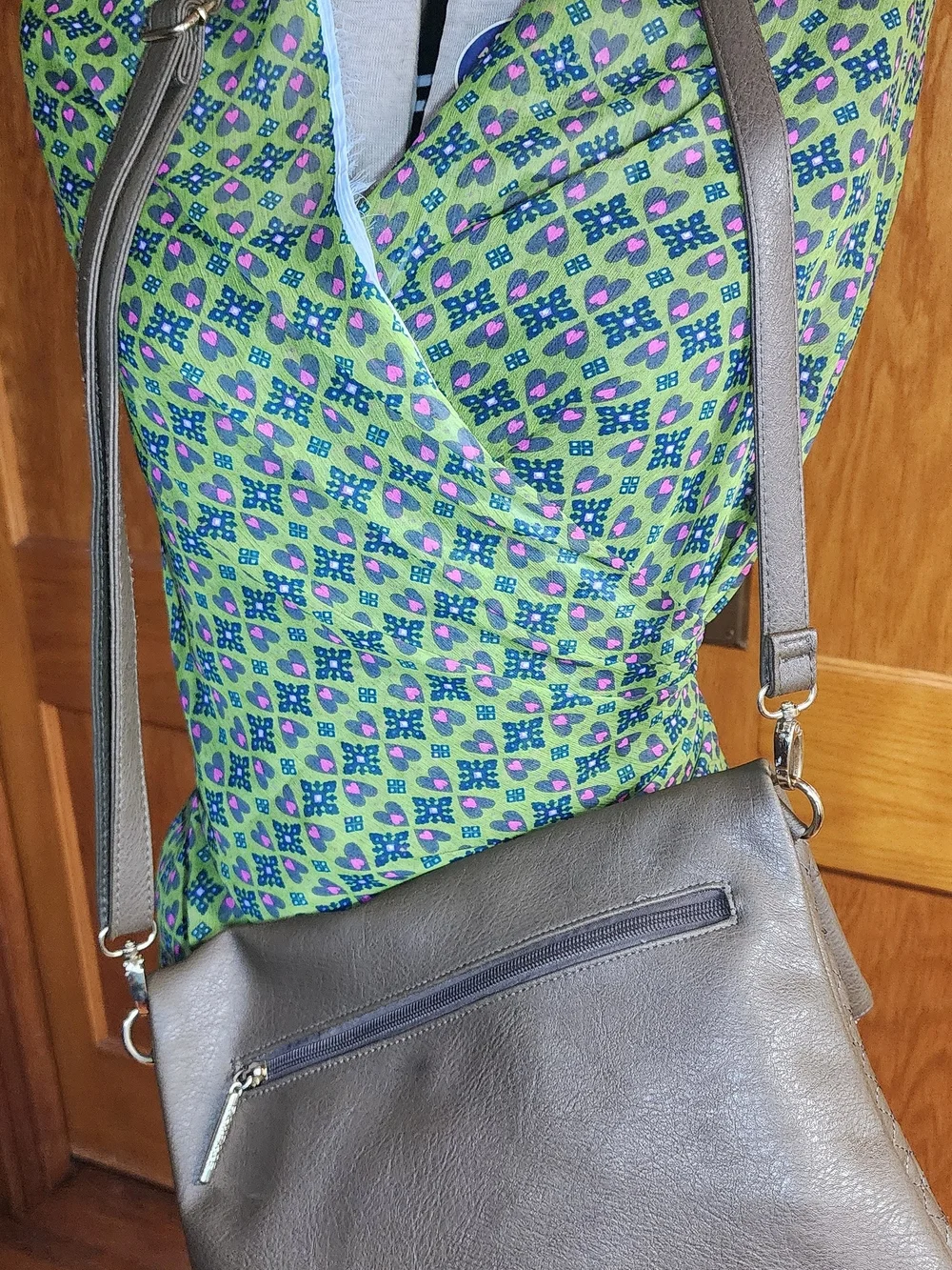 Rampage Tan Crossbody Bag